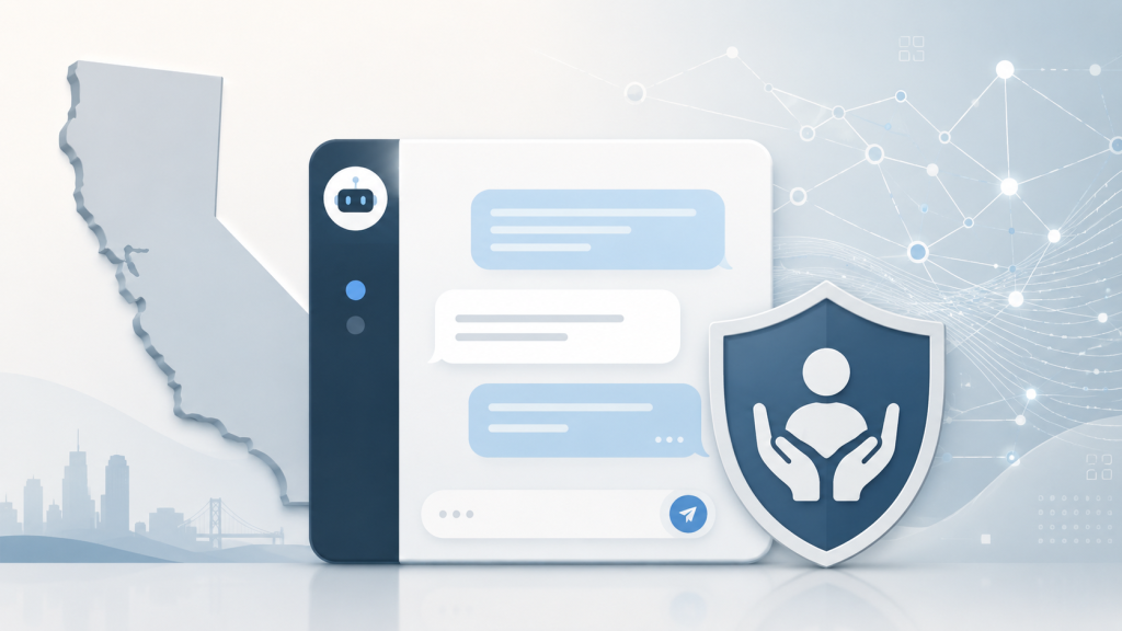 AI companion chatbot child safety protections under California SB 1119